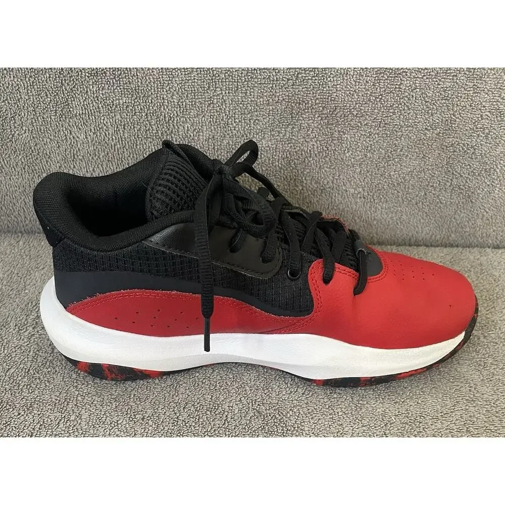 Under Armour Lockdown LD7 Youth Basketball Shoes Red Black Size 7Y